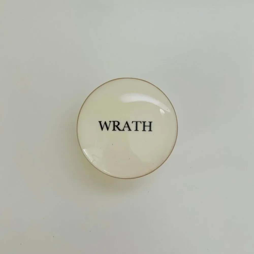 BIG TOMATO COMPANY Trinket Box 7 Deadly Sins WRATH